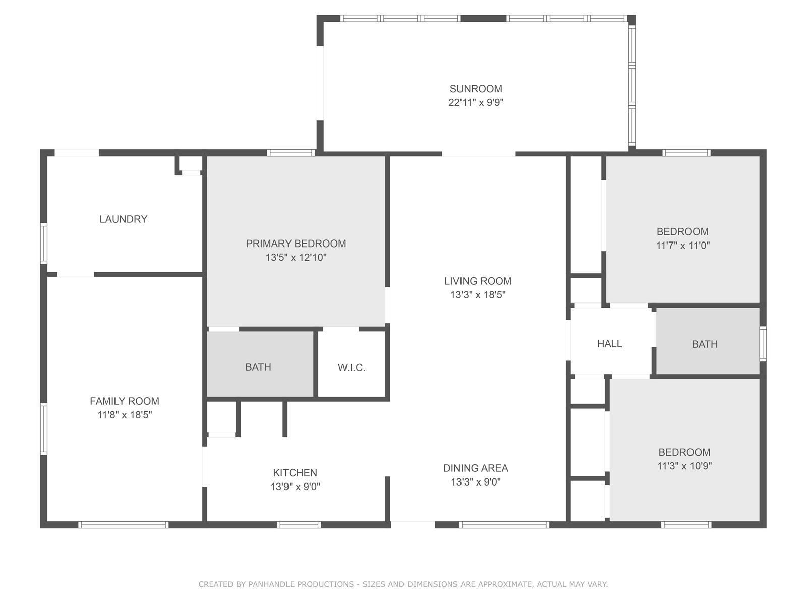 Floor Plan for White Palms Beach House